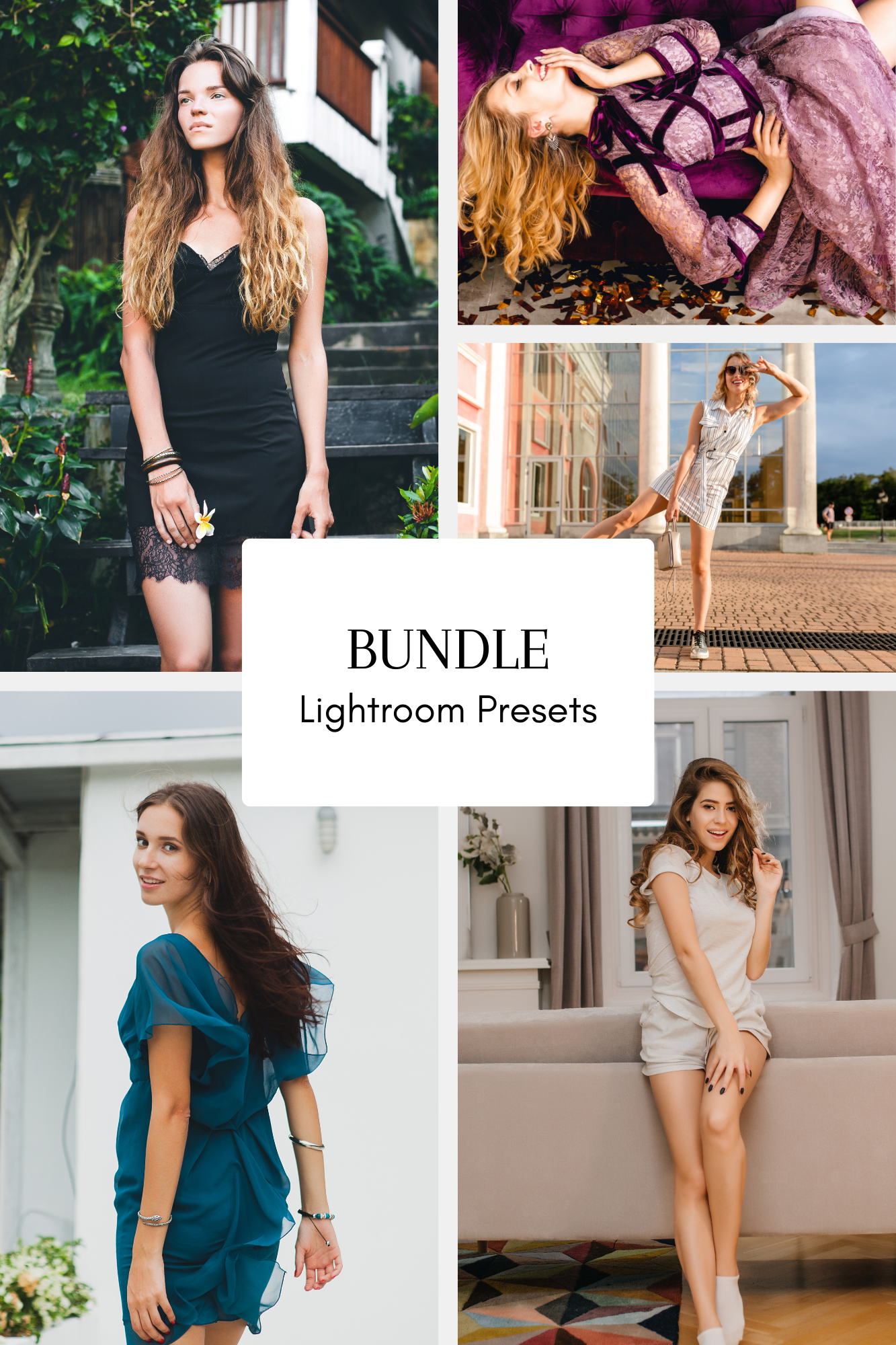 Noctiswell + Azuraframe + Velvetecho + Solmira + Cinderluxe — Presets Bundle